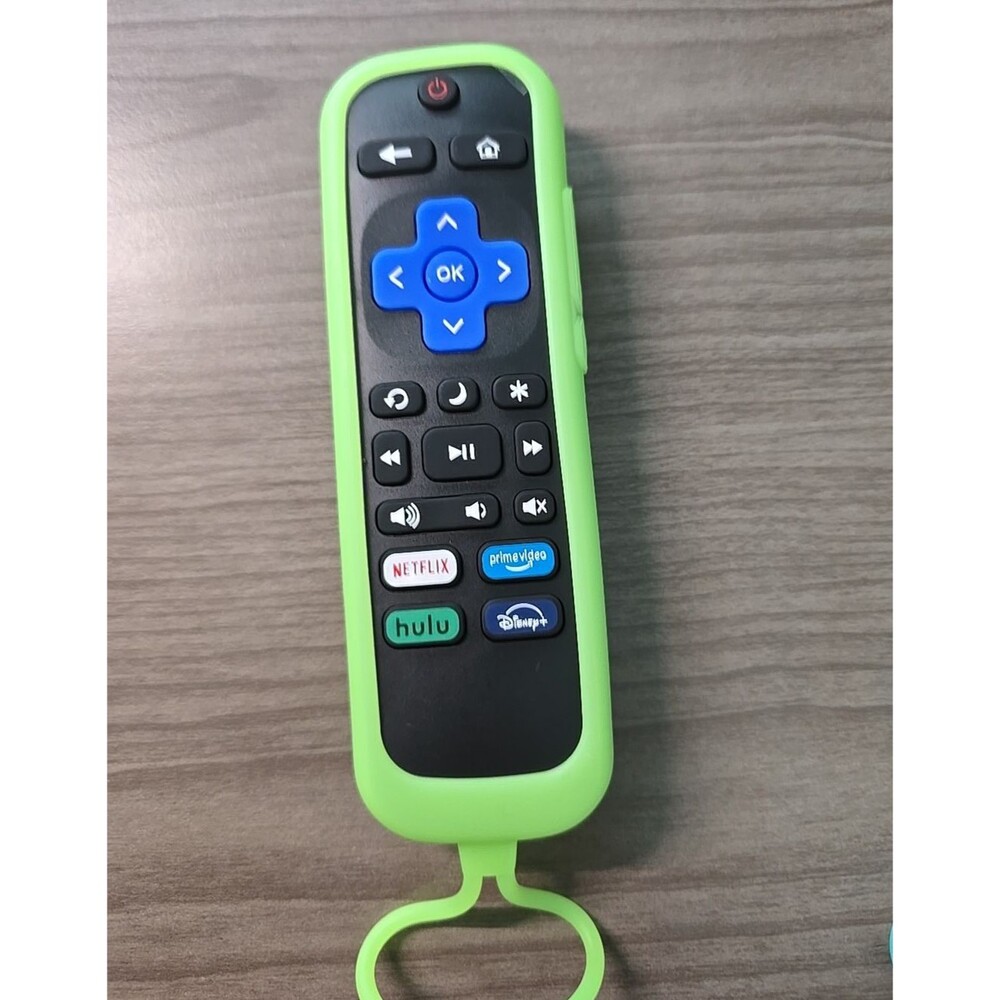 Replacement TV Remote Control for Roku TV, Infrared, Black, 2 Pack - Picture 4 of 4